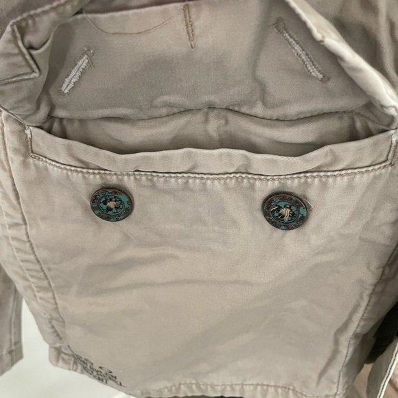 RARE Vintage OAKLEY army Jacket Gorpcore Military Utility Style Women Size Large - Picture 9 of 16